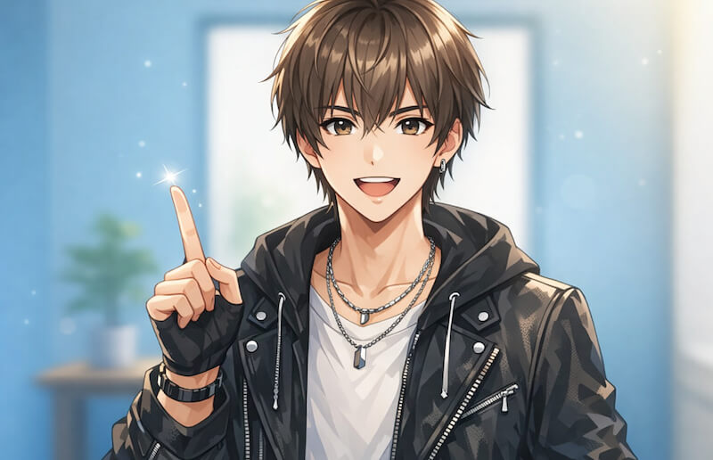 若いVTuberのポイント