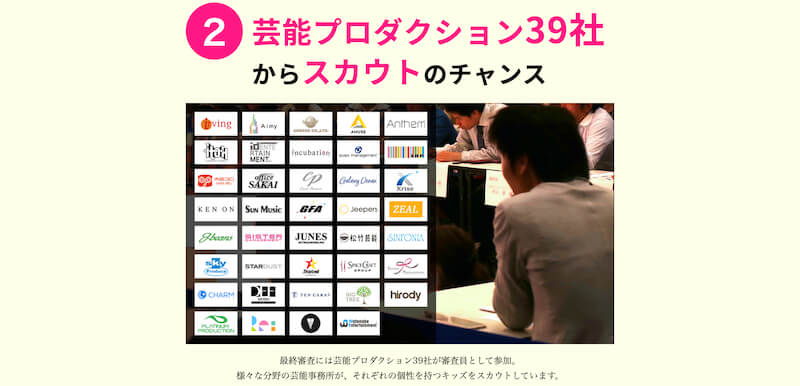 39社ベストキッズオーディション
